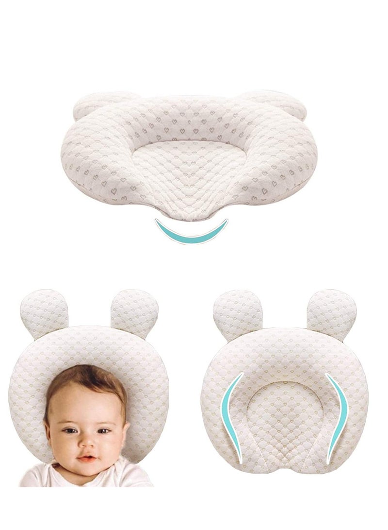 Baby Pillow - Infant Support Head Pillows Soft Baby Nursery Pillows Unisex Newborn Head Shaping Pillow Support Head Sleep Pillows 0-12 M - Image 1